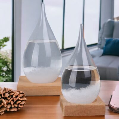 Baromètre à Cristaux Goutte d'Eau - Objet Scientifique - Science Labs