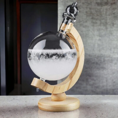 Baromètre à Cristaux Globe - Objet Scientifique - Science Labs