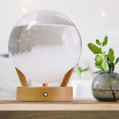 Baromètre Boule de Cristal Décoratif - Objet Scientifique - Science Labs