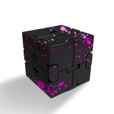 Cube Infini Acier - Objet Anti Stress - Science Labs