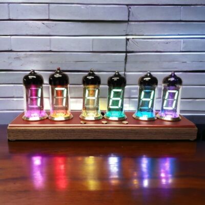 Horloge Ampoule Nixie - Objet Scientifique - Science Labs