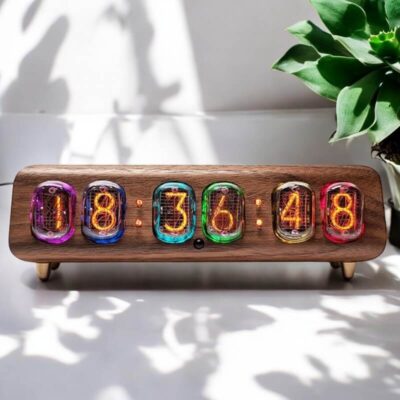 Horloge Nixie Vintage - Objet Scientifique - Science Labs