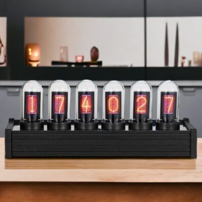 Horloge Numérique à Tubes Nixie - Objet Scientifique - Science Labs