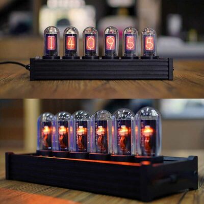 Horloge Numérique Nixie - Objet Scientifique - Science Labs