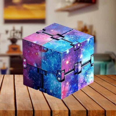 Infinity Cube Galaxy - Objet Anti Stress - Science Labs
