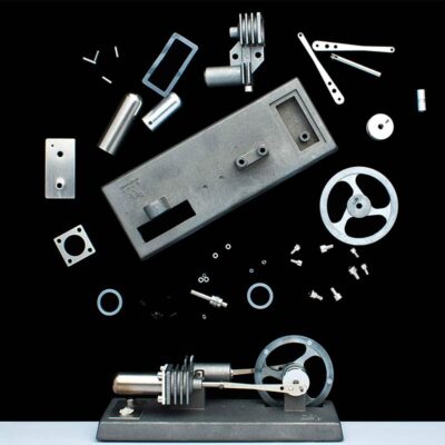 Moteur Stirling à monter soi même - Objet Scientifique - Science Labs