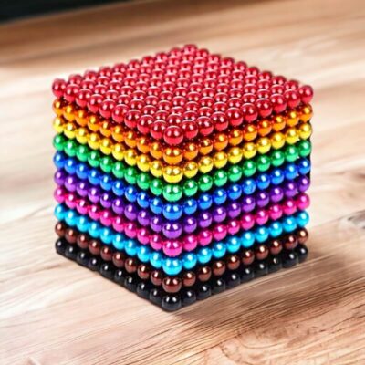Neocube 6 Couleurs - 1000 billes - 5mm - Objet Anti-stress - Science Labs