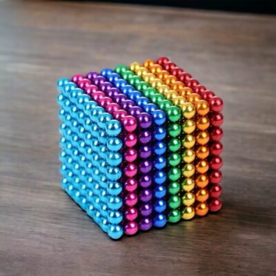 Neocube 6 Couleurs - 512 billes - 5mm -Objet Anti-stress - Science Labs