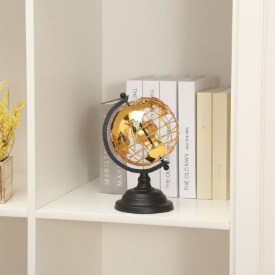 globe terrestre deco metal