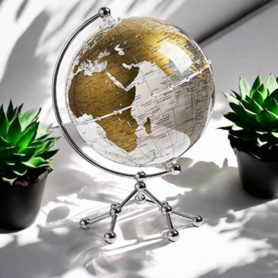 Transparante Decoratieve Wereldbol