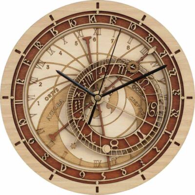 Horloge Astronomique - Horloge Murale Originale - Deco Scientifique
