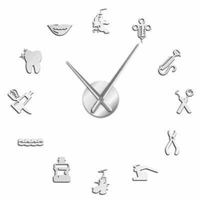 Horloge Dentiste - Horloge Murale Originale - Deco Scientifique