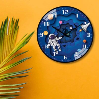 Horloge Espace - Horloge Murale Originale - Deco Scientifique