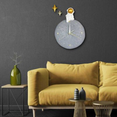 Horloge Murale Déco Astronaute - Horloge Murale Originale - Deco Scientifique