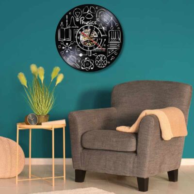 Horloge Murale Physique - Horloge Murale Originale - Deco Scientifique