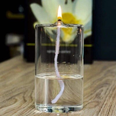 Lampe à Huile en Verre - lampe scientifique - deco scientifique