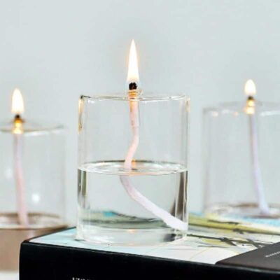 Lampe à Huile en Verre - lampe scientifique - deco scientifique