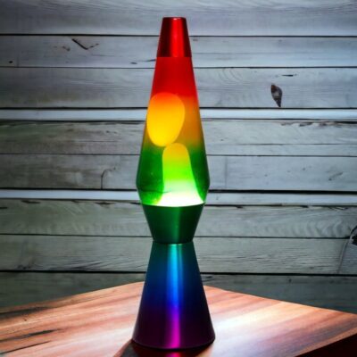 lampe à lave multicolore - lampe scientifique - deco scientifique