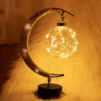 Lampe Croissant de Lune - lampe espace - deco scientifique