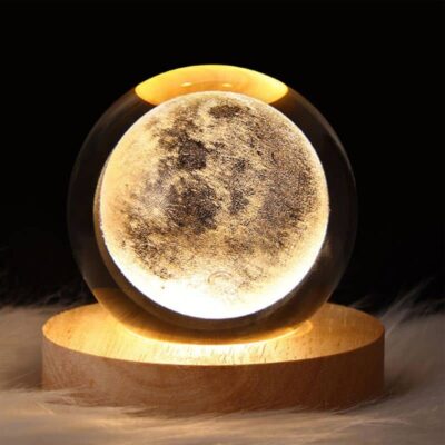 Lampe de chevet - lampe espace - deco scientifique