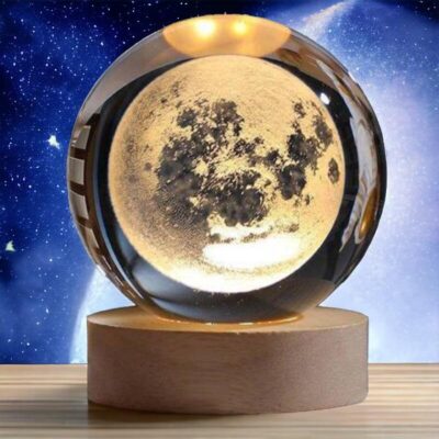 Lampe de chevet - lampe espace - deco scientifique