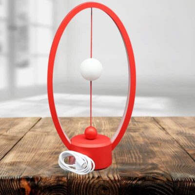 Lampe de chevet magnétique - lampe scientifique - deco scientifique