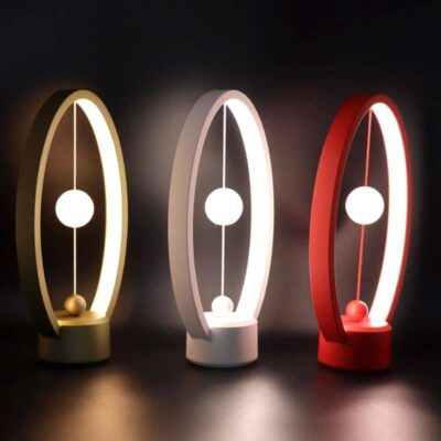 Lampe de chevet magnétique - lampe scientifique - deco scientifique
