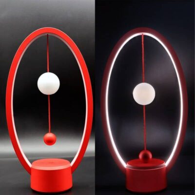 Lampe de chevet magnétique - lampe scientifique - deco scientifique