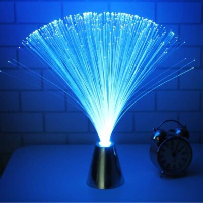 Lampe Fibre Optique - lampe originale à poser - deco scientifique