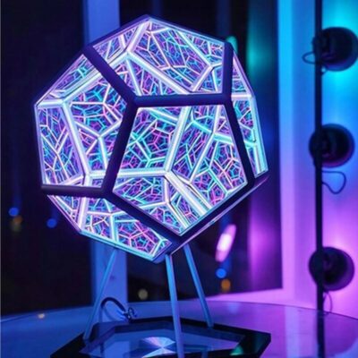 Lampe Futuriste Dodécaèdre