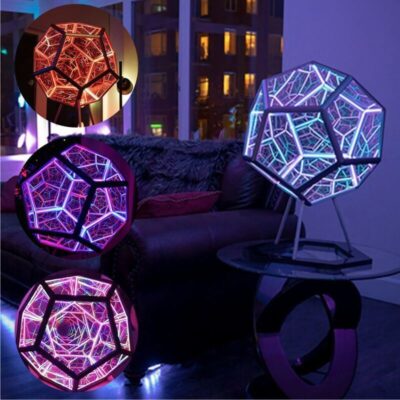 Lampe Futuriste Dodécaèdre