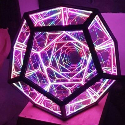 Lampe Futuriste Dodécaèdre