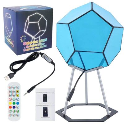 Lampe Futuriste Dodécaèdre