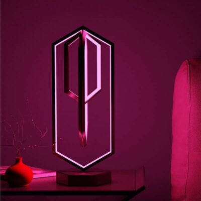 Lampe géométrique Polygone - lampe originale à poser - deco scientifique