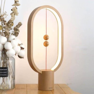 Lampe Heng balance Bois - lampe scientifique - deco scientifique