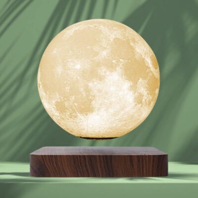 Lampe lune lévitation magnétique - lampe espace - deco scientifique