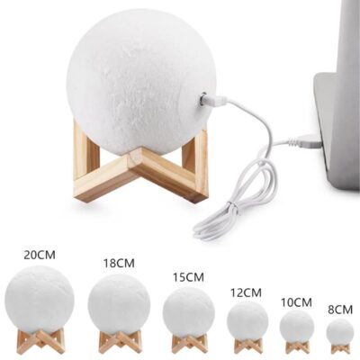 Lampe Lune Multicolore 16 couleurs