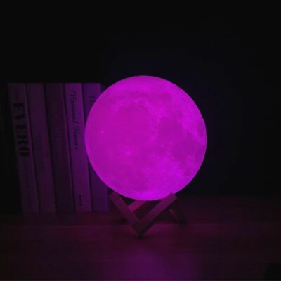Lampe Lune Multicolore 16 couleurs
