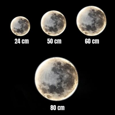 Lampe Lune Murale