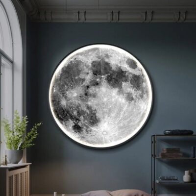 Lampe Lune Murale