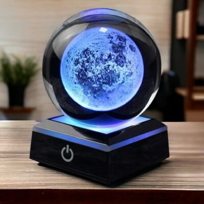 Lampe Lune Veilleuse - lampe espace - deco scientifique