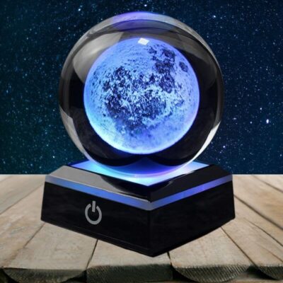 Lampe Lune Veilleuse - lampe espace - deco scientifique