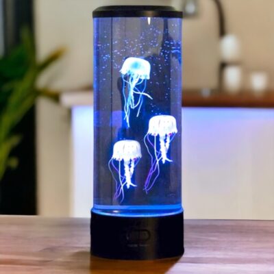 Lampe Méduse - lampe originale à poser - deco scientifique