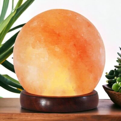 Lampe Pierre de Sel Ronde