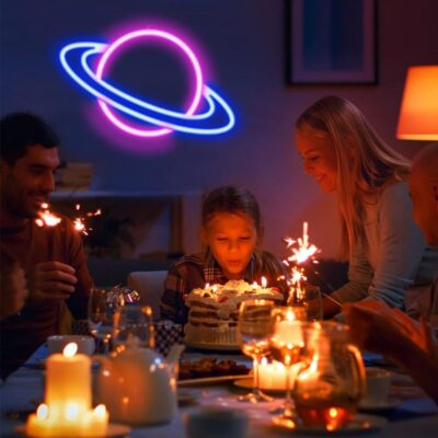 Lampe Planète Lumineuse