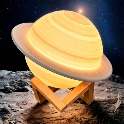 Lampe Saturne - lampe espace - deco scientifique