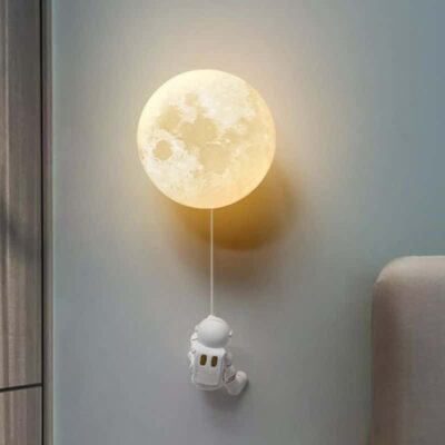 Lampe Suspendue Astronaute - lampe espace - deco scientifique
