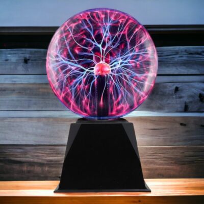 Lampe Tactile Effet Plasma 25 cm - lampe scientifique - deco scientifique
