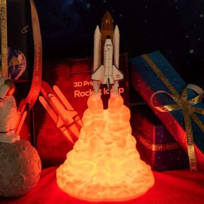Lampe de Chevet Fusée - lampe espace - deco scientifique