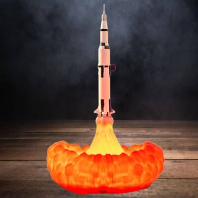 Veilleuse Fusée - lampe espace - deco scientifique